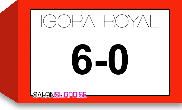6-0 IGORA Dark Blonde - £6.80